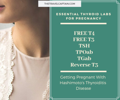 thyroid blood tests for pregnancy